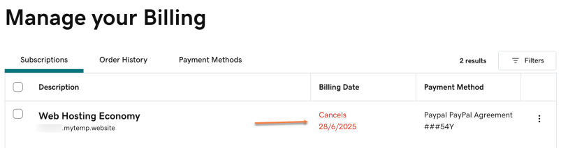 Cancel Auto Renewal GoDaddy