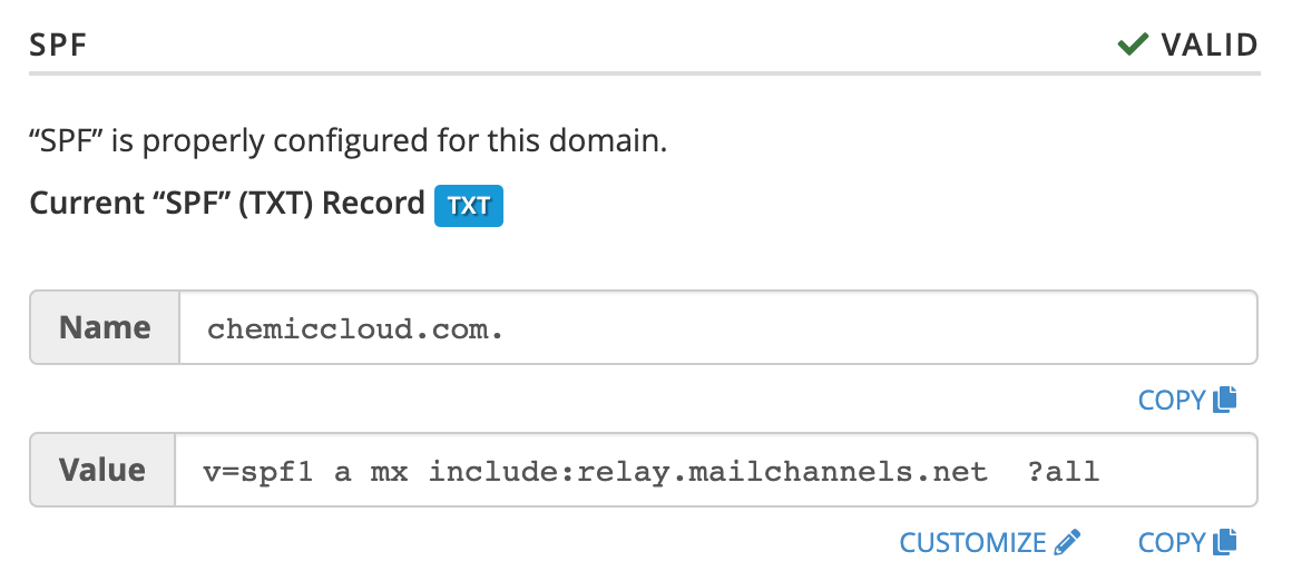 SPF Record in cPanel