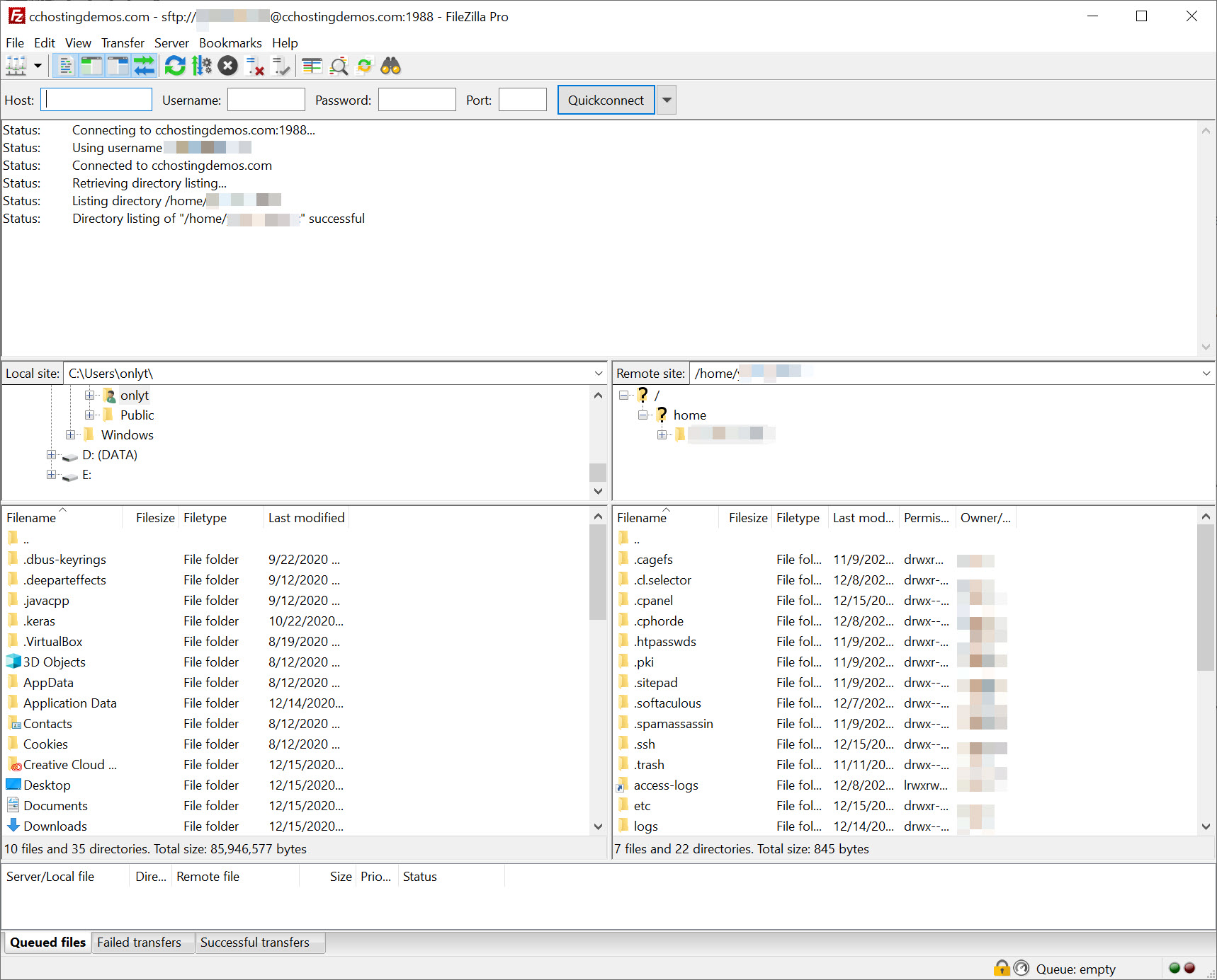 How to use FileZilla