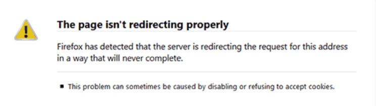 WordPress Too Many Redirects