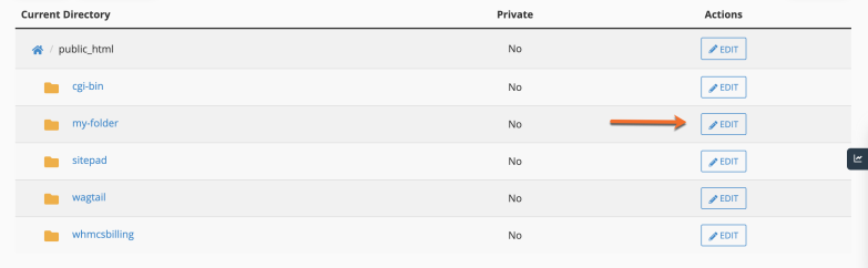 Directory Privacy Edit